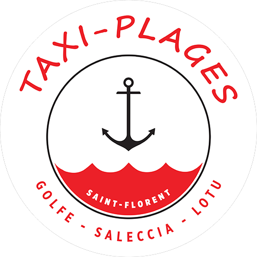 TAXI PLAGES SAINT FLORENT LOGO